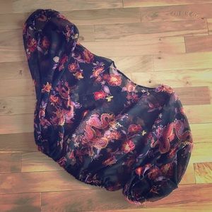 🐉Here There Be Dragons💥Sheer Crop Top sm/med🤯